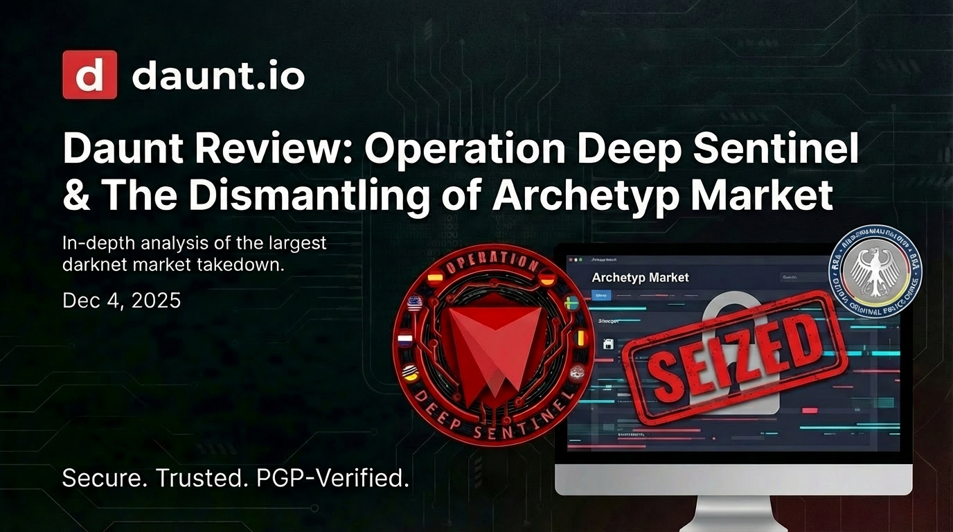 Daunt Review: Operation Deep Sentinel & The Dismantling of Archetyp Market
