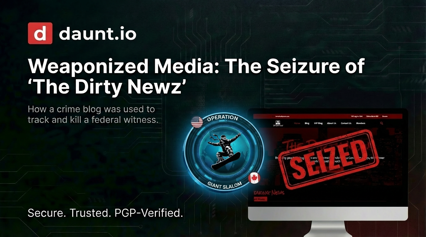 Weaponized Media: The Seizure of 'The Dirty Newz' & The $10k Hit