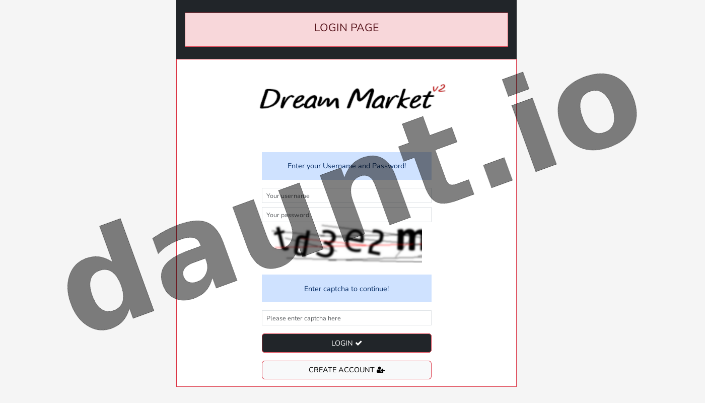 Dream V2 Market Interface