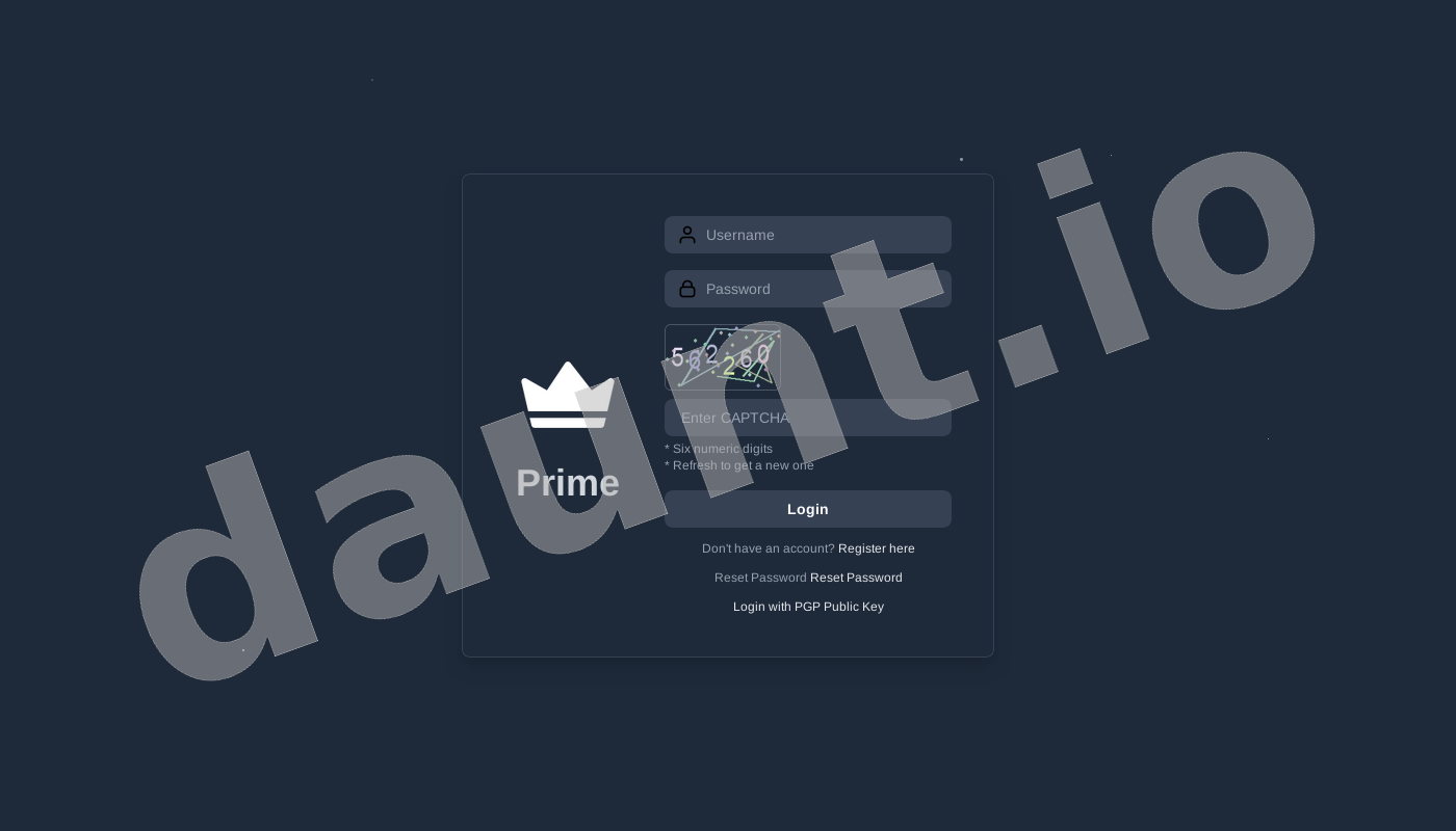 Prime Market Interface