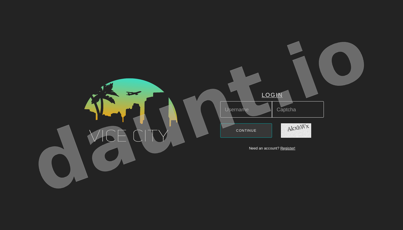 Vice City Market Interface